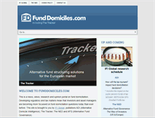 Tablet Screenshot of funddomiciles.com